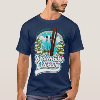 Breckenridge Colorado  ski T-shirt