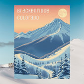 Breckenridge Colorado ski vakantie Briefkaart