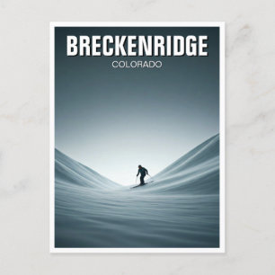 Breckenridge Colorado Skiën Reizen Briefkaart
