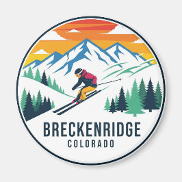 Breckenridge Colorado Skiën Reizen Magneet