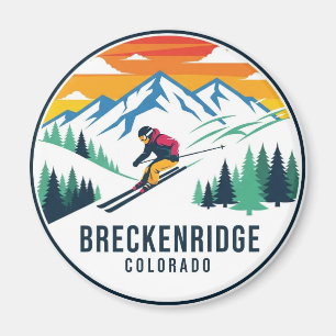 Breckenridge Colorado Skiën Reizen Magneet