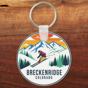 Breckenridge Colorado Skiën Reizen Sleutelhanger