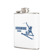 Breckenridge Colorado Skier Heupfles (Links)