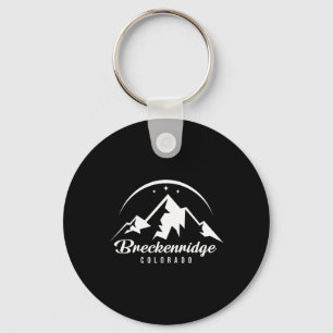 Breckenridge Colorado Skigebied Snowboardi Sleutelhanger