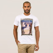 Breckenridge, Colorado skiposter T-shirt (Voorkant volledig)