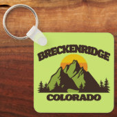 Breckenridge, Colorado Sleutelhanger (Voorkant)