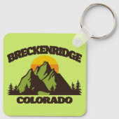 Breckenridge, Colorado Sleutelhanger (Achterkant)