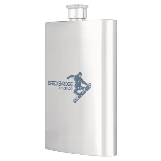 Breckenridge Colorado Snowboarder Flacon (Links)