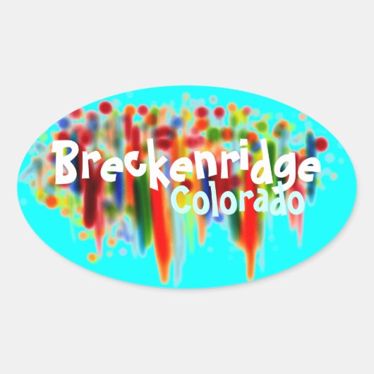 Breckenridge Colorado sticker (Voorkant)
