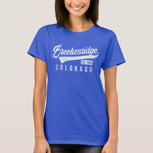 Breckenridge Colorado T-shirt (Voorkant)