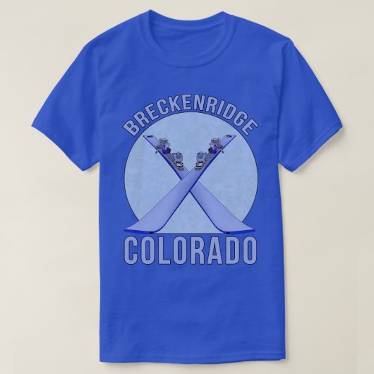 Breckenridge Colorado T-shirt (Design voorkant)