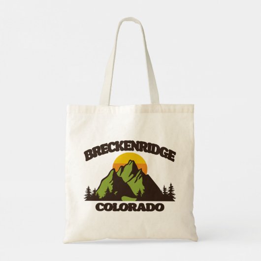 Breckenridge, Colorado Tote Bag (Achterkant)