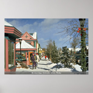 Breckenridge, Colorado, VS Winter Poster