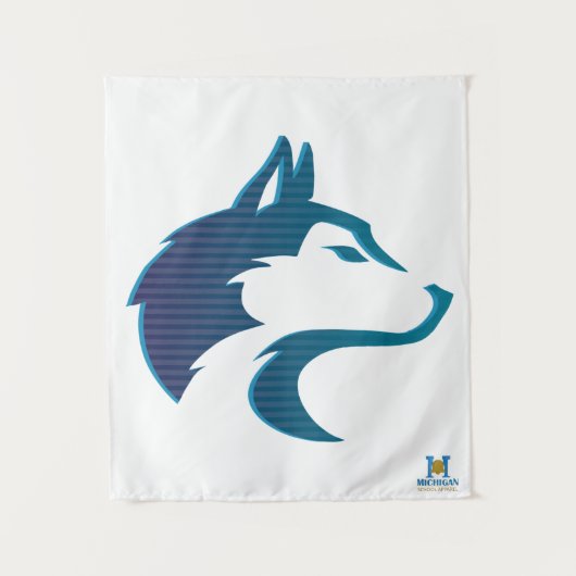 Breckenridge Huskies #3 Wandkleed (Voorkant)