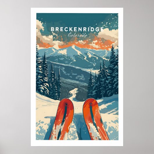 Breckenridge Print Colorado 1 (Voorkant)