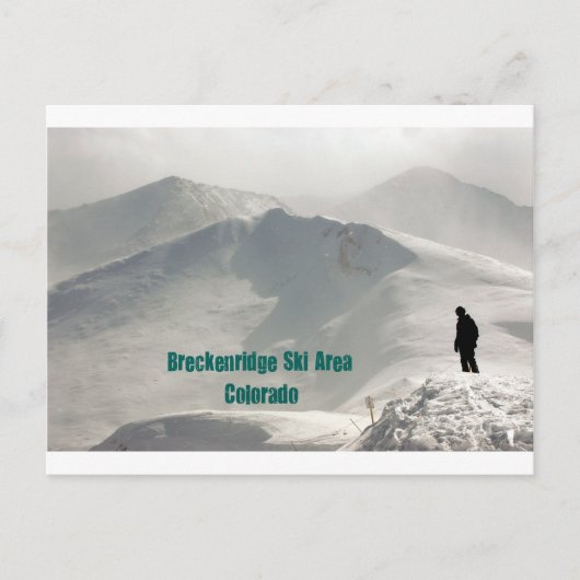 Breckenridge Ski Area, CO Briefkaart (Voorkant)