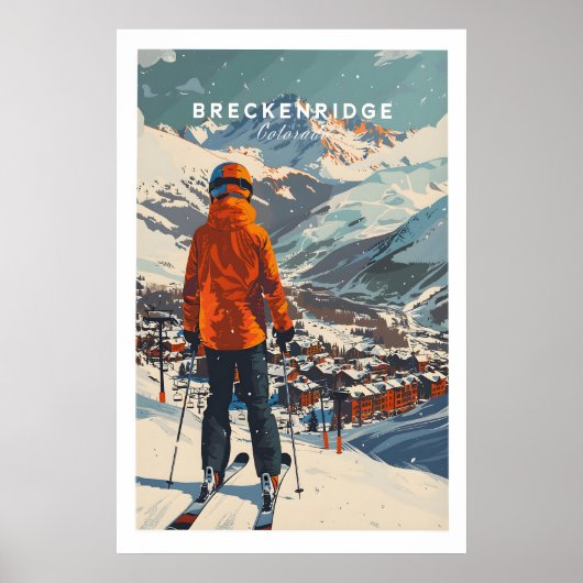 Breckenridge Ski Poster 1 (Voorkant)