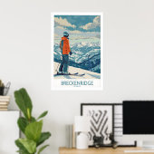 Breckenridge Ski Print - Colorado 1 (Thuiskantoor)