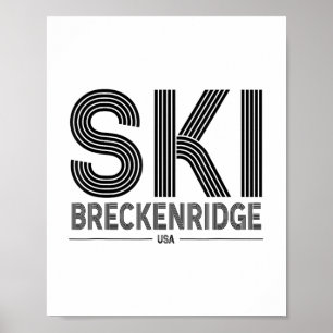 Breckenridge Ski Resort Verenigde Staten Rocky Mou Poster