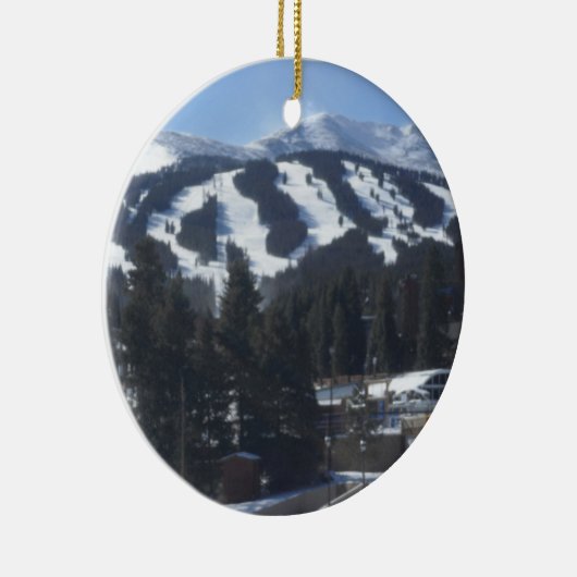 Breckenridge Ski Slopes Ornament (Rechts)
