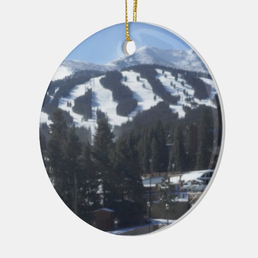 Breckenridge Ski Slopes Ornament (Links)