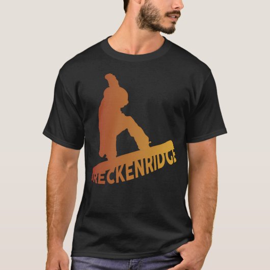 Breckenridge Snowboard T-shirt (Voorkant)
