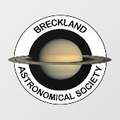 Breckland Astro-vensterfolie Raamsticker (Vel)