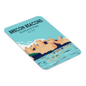 Brecon Beacons National Park Caerphilly Castle Magneet (Rechterzijde)