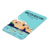 Brecon Beacons National Park Caerphilly Castle Magneet (Linkerzijde)