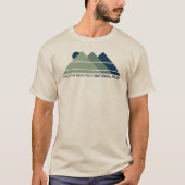 Brecon Beacons National Park Mountain Sun T-shirt (Voorkant)