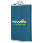 Brecon Beacons National Park Retro Heupfles (Links)