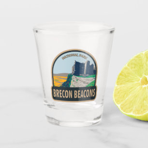 Brecon Beacons National Park Wales  Shot Glas