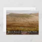 Brecon Beacons Wales Briefkaart (Voorkant / Achterkant)