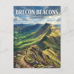 Brecon Beacons Wales Briefkaart