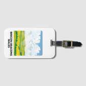 Brecon Beacons wales reisposter Briefkaart Bagagelabel (Voorkant (horizontaal))