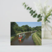 Brecon en Abergavenney canal, Wales Briefkaart (Staand voorkant)