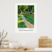 Brecon & Monmouth Canal Print/Poster. Poster (Keuken)
