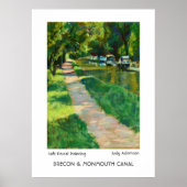Brecon & Monmouth Canal Print/Poster. Poster (Voorkant)