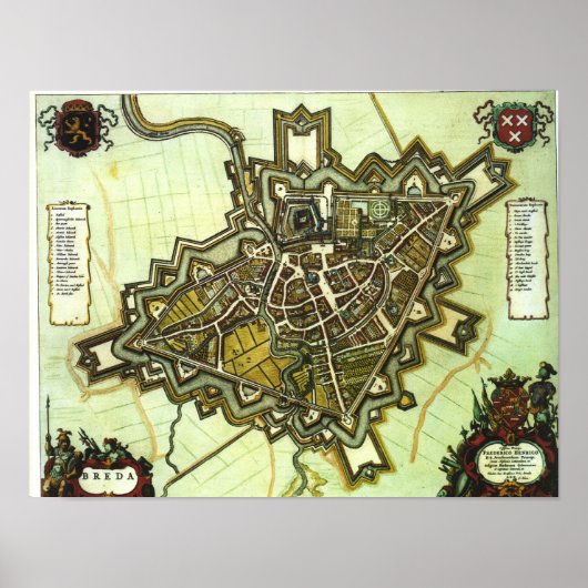 Breda - 1652 poster (Voorkant)