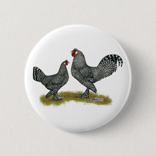 Breda Chickens Cuckoo Ronde Button 5,7 Cm