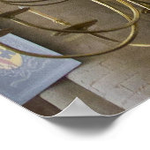 Breda Grote Kerk, Nederland Poster (Hoek)