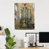 Breda Grote Kerk, Nederland Poster (Thuiskantoor)