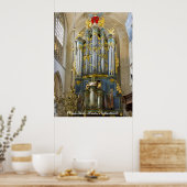 Breda Grote Kerk, Nederland Poster (Keuken)