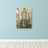 Breda Grote Kerk organ Canvas Afdruk (Insitu (Houten vloer))