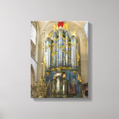 Breda Grote Kerk organ Canvas Afdruk (Voorkant)