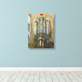 Breda Grote Kerk organ Canvas Afdruk (Insitu (Houten vloer))