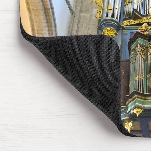 Breda Grote Kerk organ mousepad Muismat (Hoek)