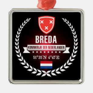 Breda Metalen Ornament