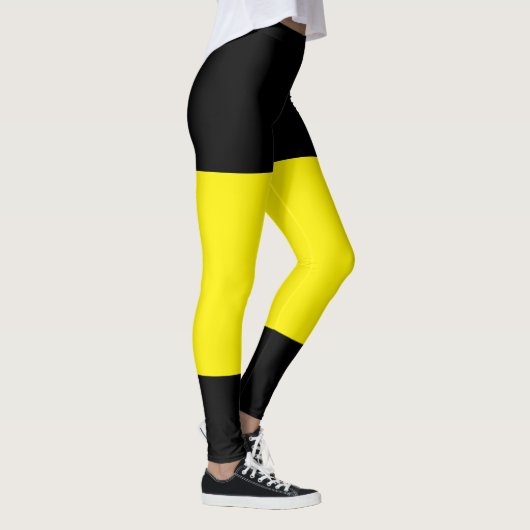 Brede belastingpas met voorzichtigheid leggings (Rechts)