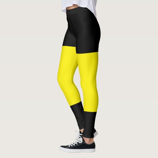 Brede belastingpas met voorzichtigheid leggings (Links)